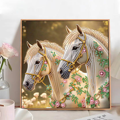 Horse - Special Shaped Drill Diamond Painting 30*30CM