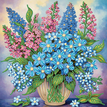 Flower In A Bouquet - Special Shaped Drill Diamond Painting 30*30CM