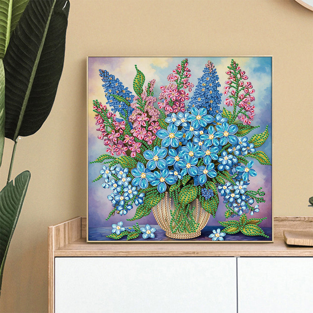 Flower In A Bouquet - Special Shaped Drill Diamond Painting 30*30CM