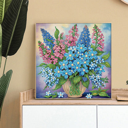 Flower In A Bouquet - Special Shaped Drill Diamond Painting 30*30CM