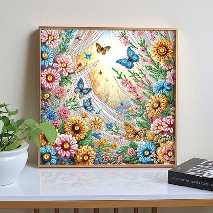 Flower In A Bouquet - Special Shaped Drill Diamond Painting 30*30CM