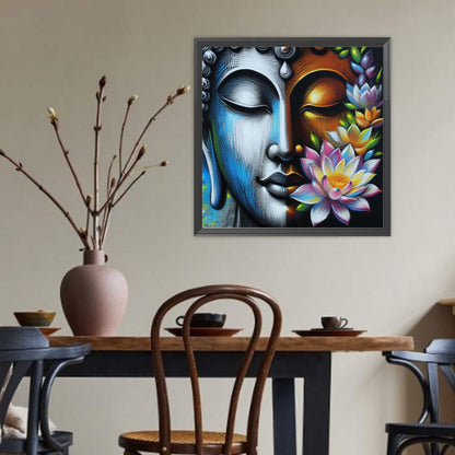 Buddha Statue - Full Round Drill Diamond Painting 40*40CM