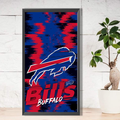 Buffalo Bills Logo - Full Round Drill Diamond Painting 30*55CM