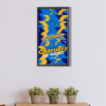 Los Angeles Chargers Logo - Full Round Drill Diamond Painting 30*55CM