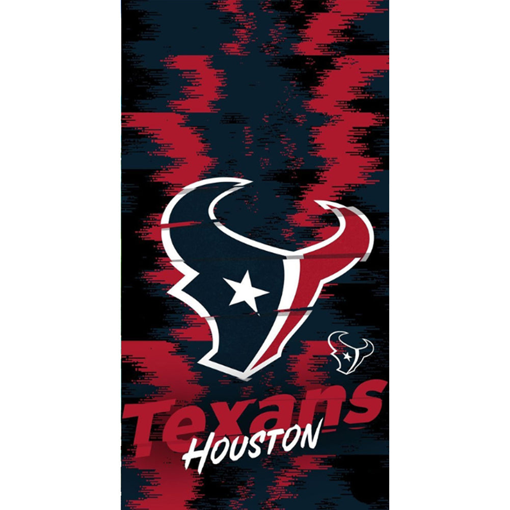 Houston Texans Logo - Full Round Drill Diamond Painting 30*55CM