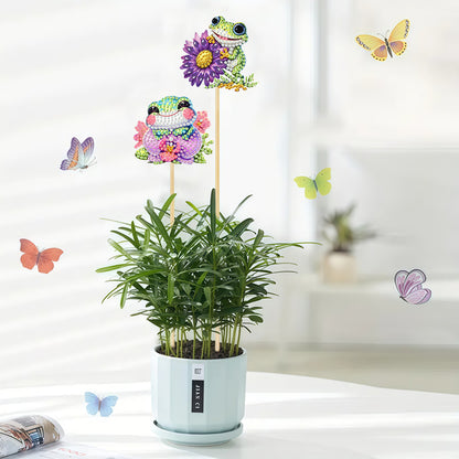 6Pcs Animal Stakes Diamond Painting Kits DIY Diamond Art Kits for Beginners