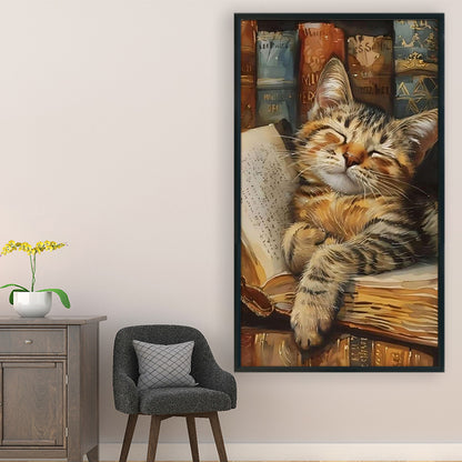 Cat - 11CT Stamped Cross Stitch 40*70CM