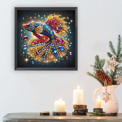 Fish - Special Shaped Drill Diamond Painting 30*30CM