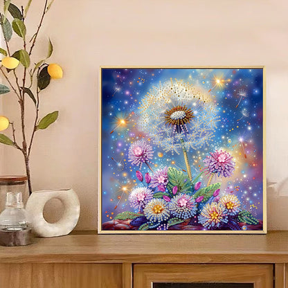 Blooming Flower - Special Shaped Drill Diamond Painting 30*30CM