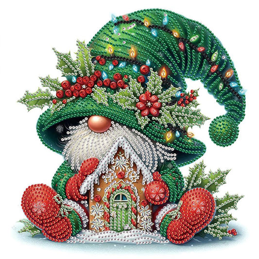 4 Pcs Christmas - Special Shaped Drill Diamond Painting 30*30CM