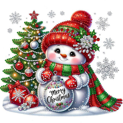 4 Pcs Christmas - Special Shaped Drill Diamond Painting 30*30CM
