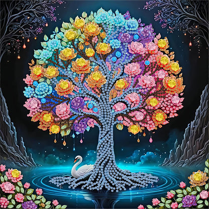 Tree Of Life - Special Shaped Drill Diamond Painting 30*30CM