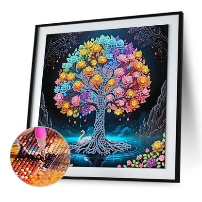 Tree Of Life - Special Shaped Drill Diamond Painting 30*30CM