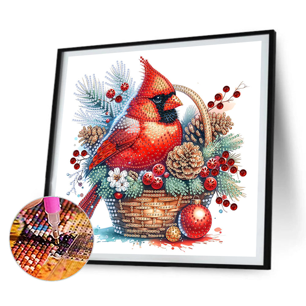 4 Pcs Christmas - Special Shaped Drill Diamond Painting 30*30CM