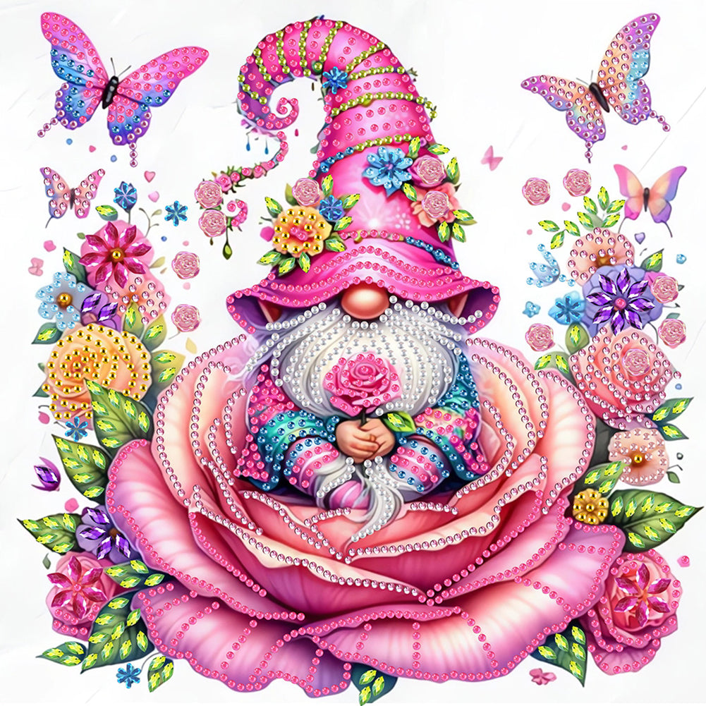 4 Pcs Gnome - Special Shaped Drill Diamond Painting 30*30CM