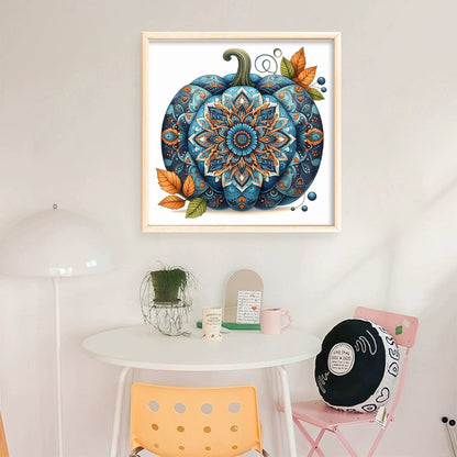 Mandala Pumpkin - 14CT Stamped Cross Stitch 40*40CM