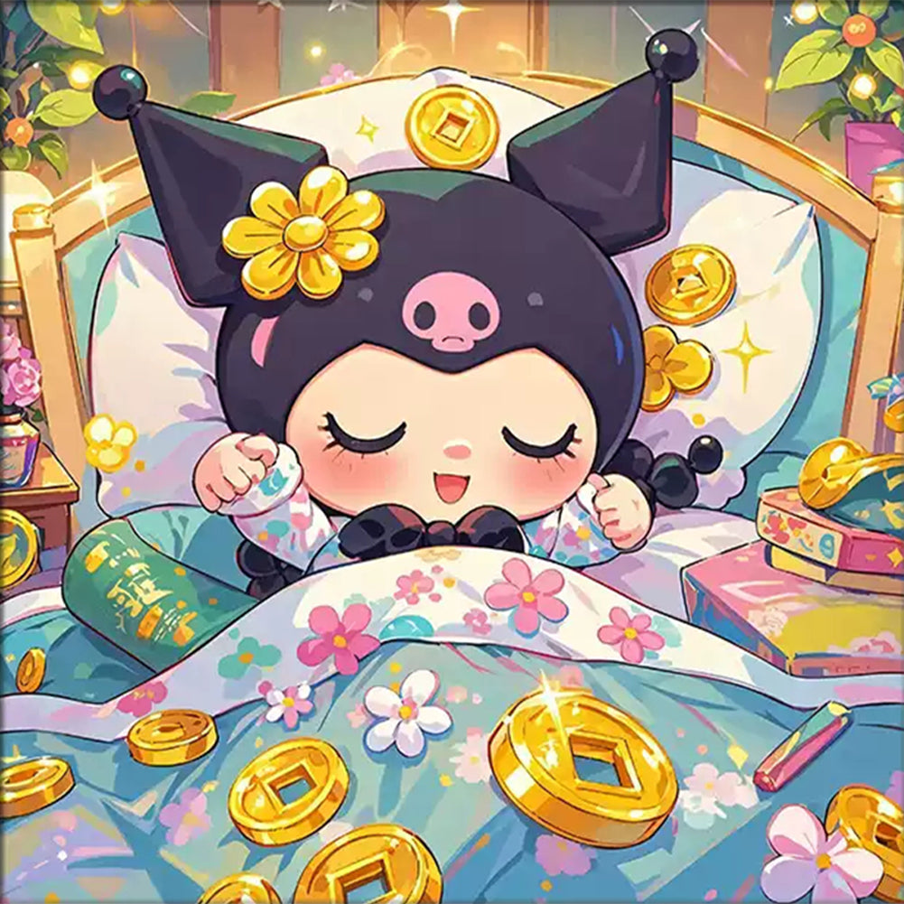 Kuromi - 11CT Stamped Cross Stitch 60*60CM(Brand)