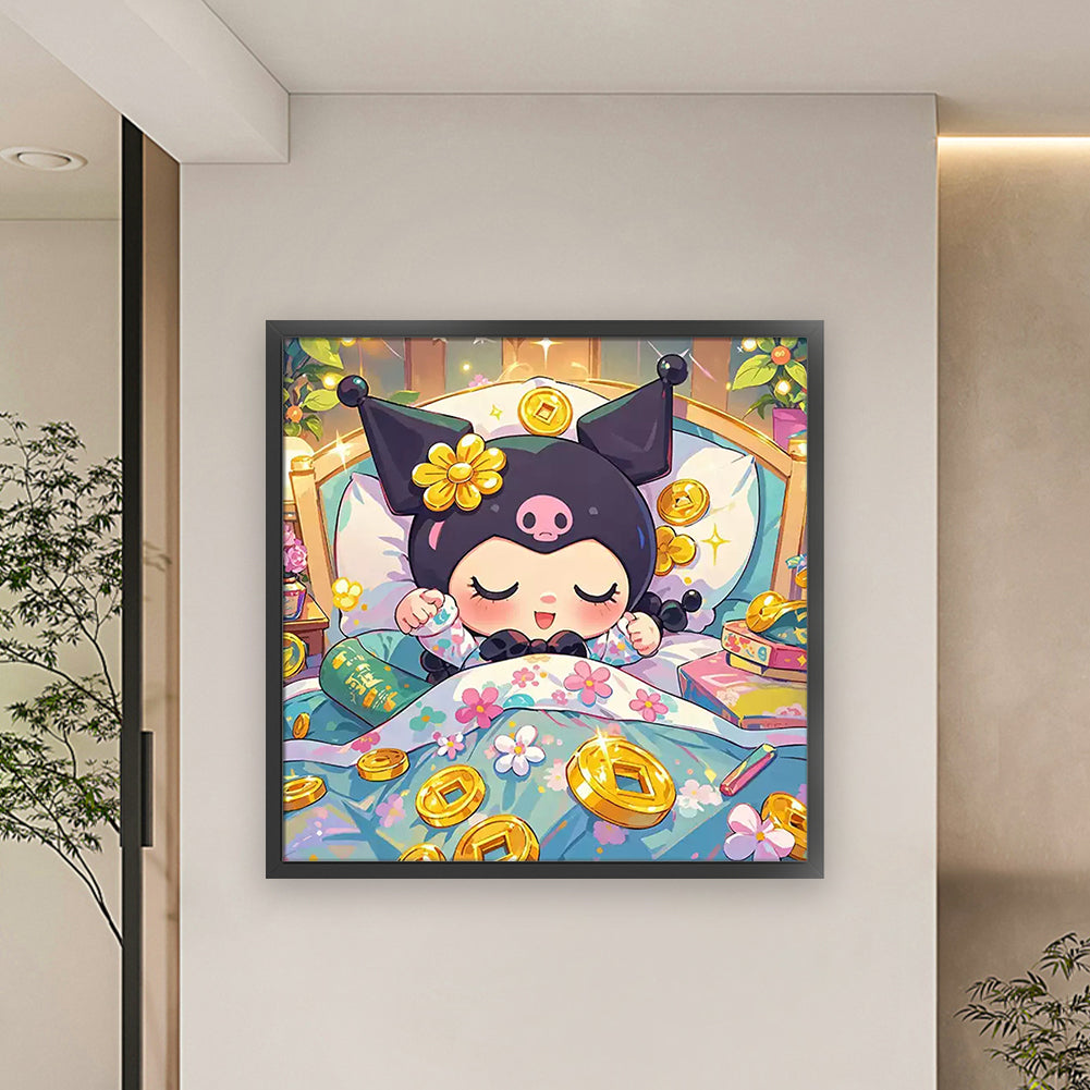 Kuromi - 11CT Stamped Cross Stitch 60*60CM(Brand)