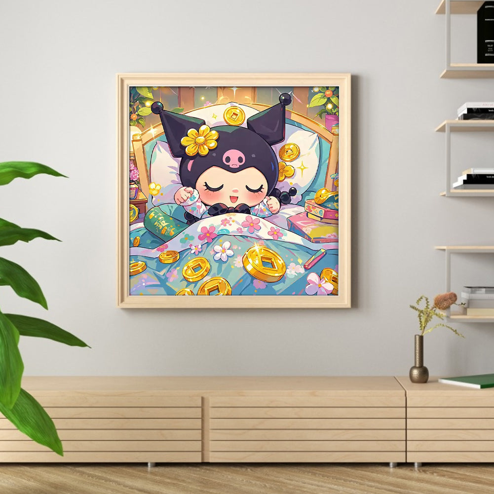 Kuromi - 11CT Stamped Cross Stitch 60*60CM(Brand)