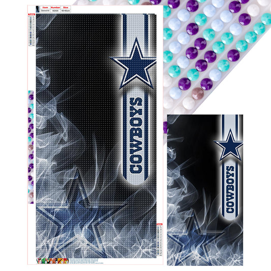 Dallas Cowboys - Full Round Drill Diamond Painting 40*80CM