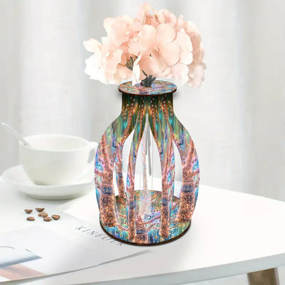 Diamond Painting Flower Vase Desktop Diamond Art Kits for Home Office Decor
