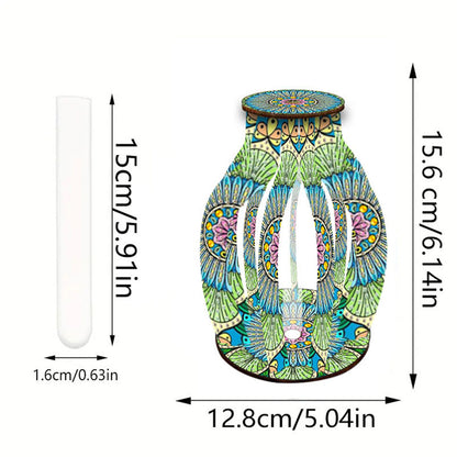Diamond Painting Flower Vase Desktop Diamond Art Kits for Home Office Decor