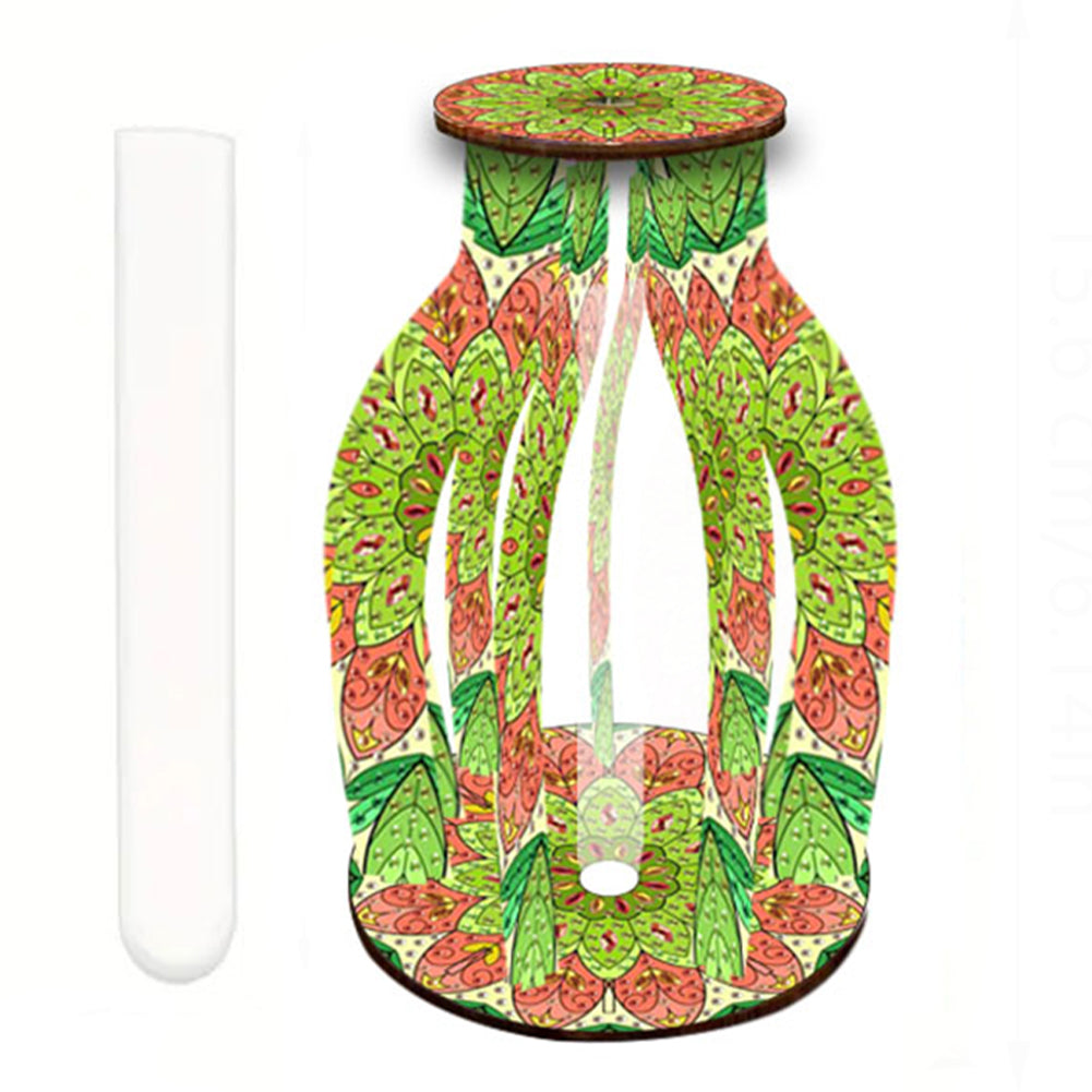 Diamond Painting Flower Vase Desktop Diamond Art Kits for Home Office Decor