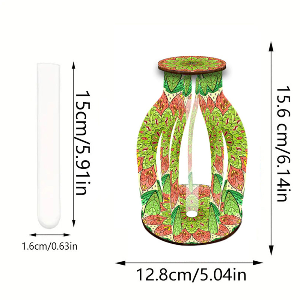 Diamond Painting Flower Vase Desktop Diamond Art Kits for Home Office Decor