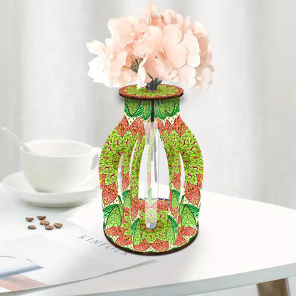 Diamond Painting Flower Vase Desktop Diamond Art Kits for Home Office Decor