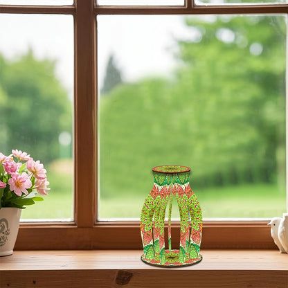 Diamond Painting Flower Vase Desktop Diamond Art Kits for Home Office Decor