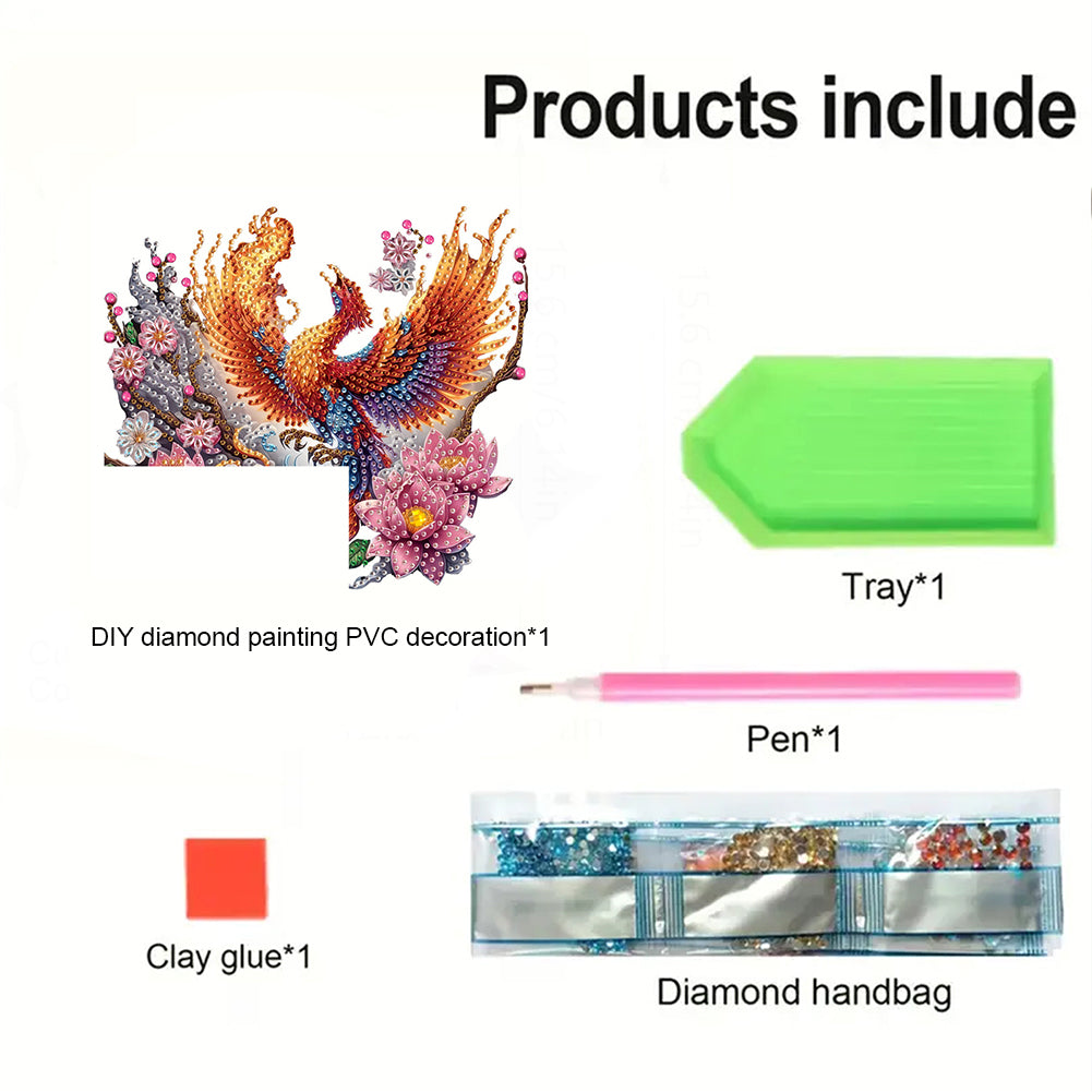 2D Flat Diamond Painting Door Corner Sign DIY Diamond Art Door Right Angle Sign