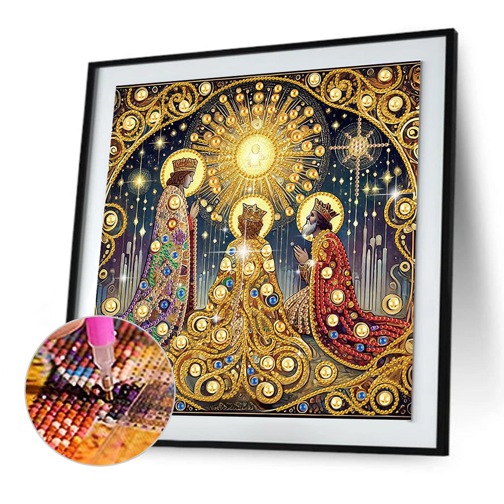 Pilgrimage Road - Special Shaped Drill Diamond Painting 30*30CM