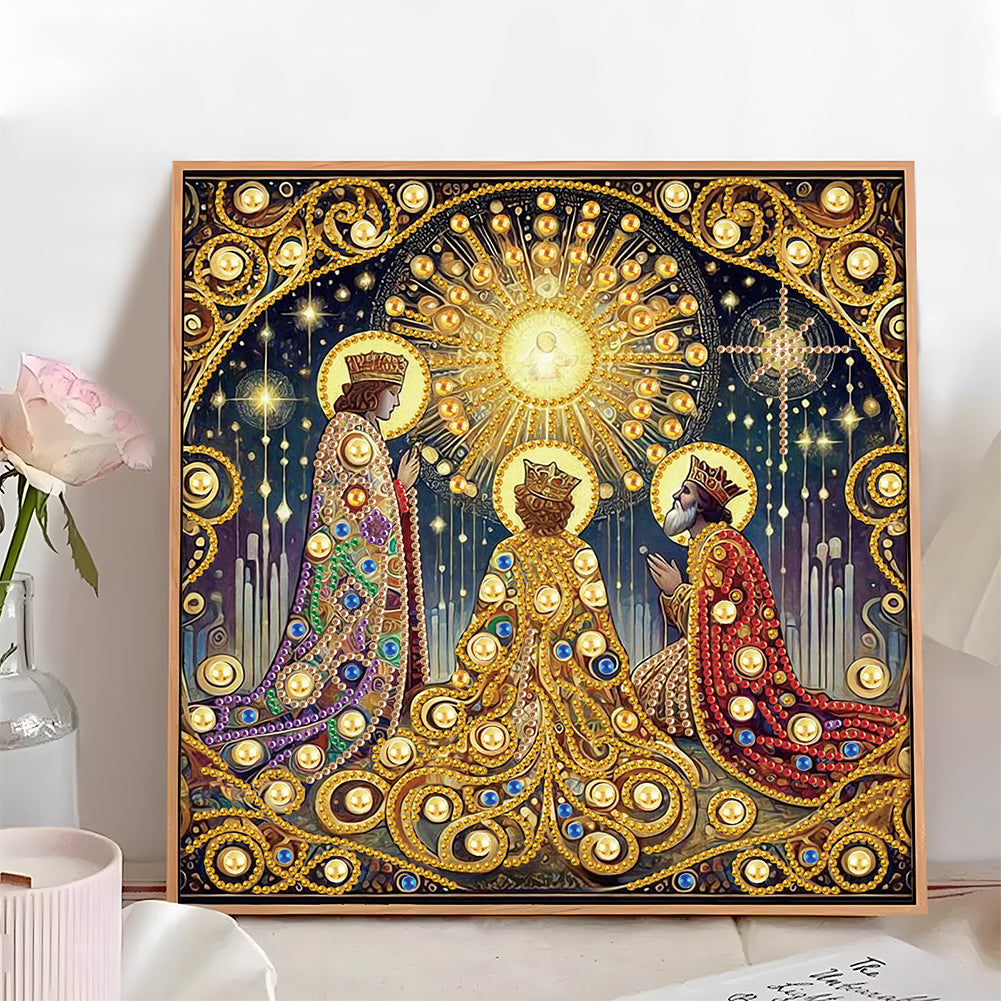 Pilgrimage Road - Special Shaped Drill Diamond Painting 30*30CM