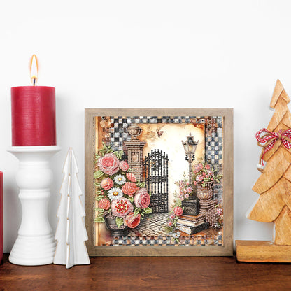European Atmosphere Bouquet - Special Shaped Drill Diamond Painting 30*30CM