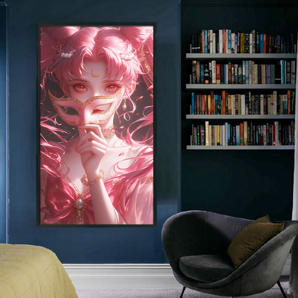 Sailor Moon Unmasked - 14CT Stamped Cross Stitch 40*70CM