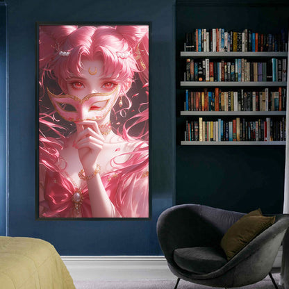 Sailor Moon Unmasked - 14CT Stamped Cross Stitch 40*70CM