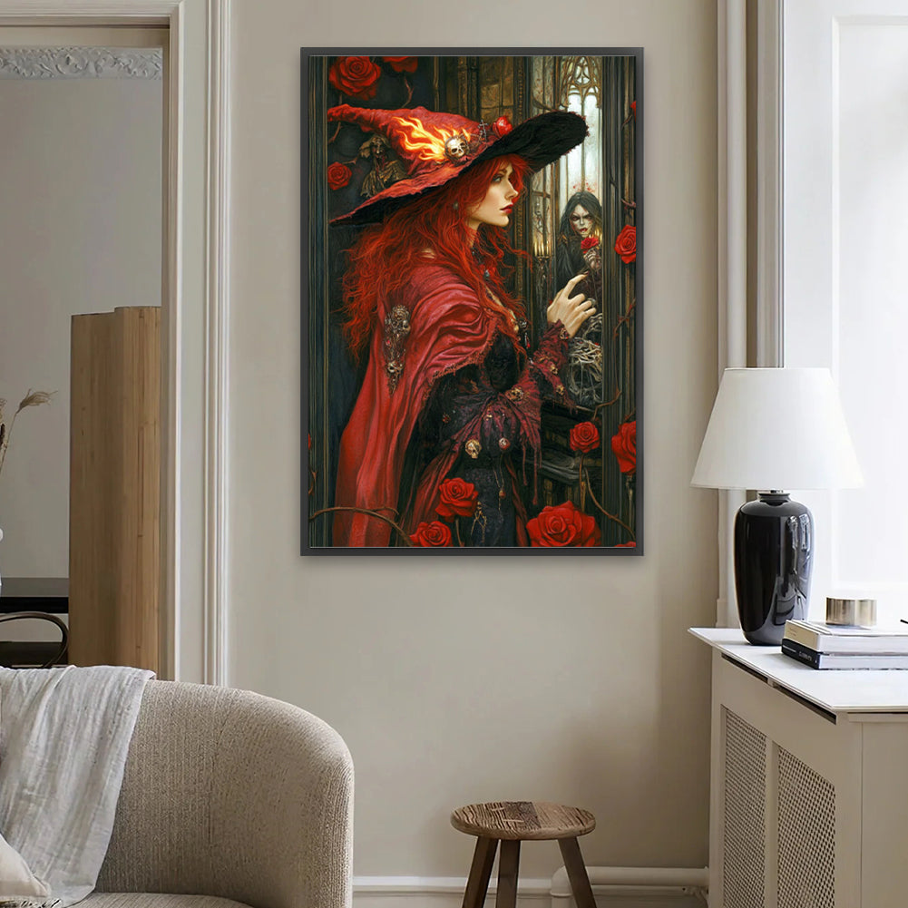 Witch - Full Square Drill Diamond Painting 40*60CM