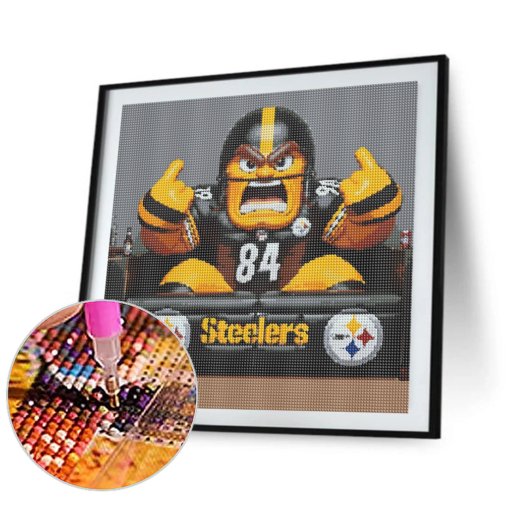 Steelers - Full Round Drill Diamond Painting 40*40CM