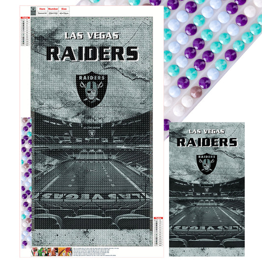 Raiders - Full Round Drill Diamond Painting 40*70CM
