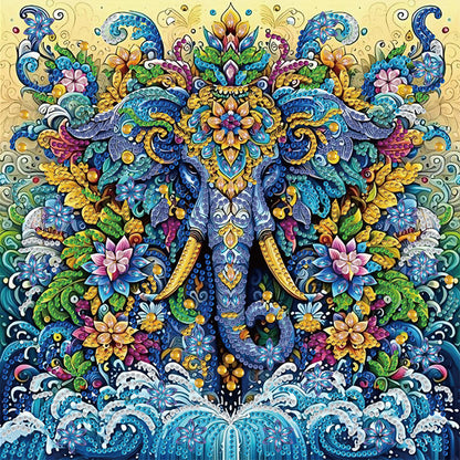Elephant - Special Shaped Drill Diamond Painting 30*30CM