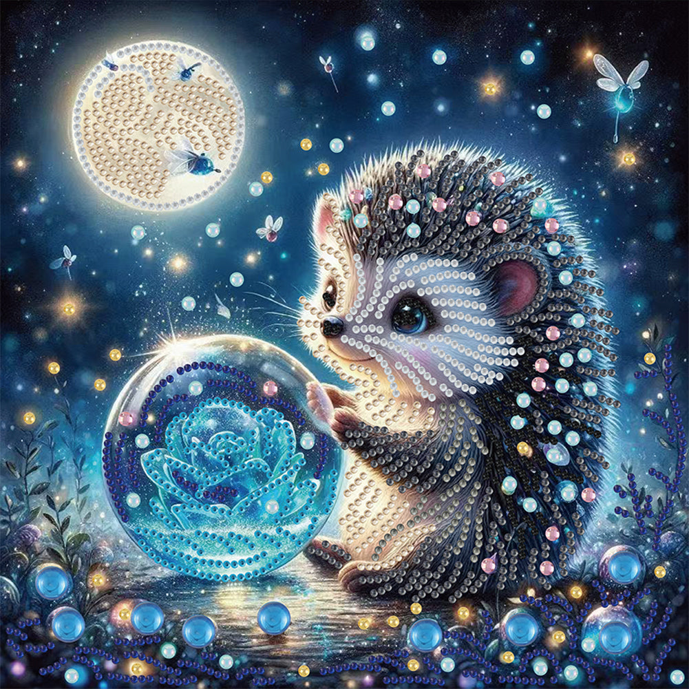 Hedgehog - Special Shaped Drill Diamond Painting 30*30CM