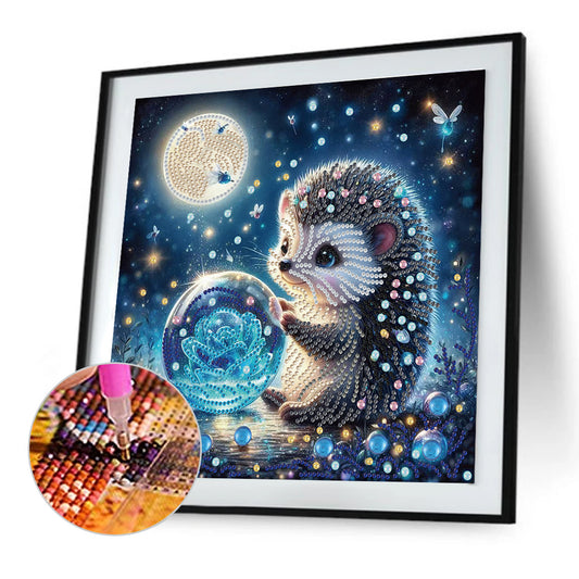 Hedgehog - Special Shaped Drill Diamond Painting 30*30CM