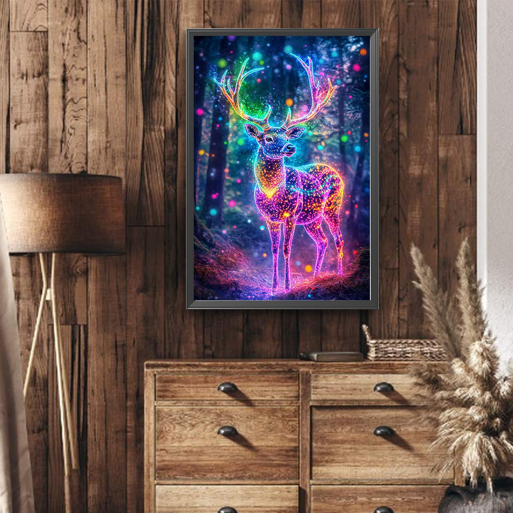 Dream Deer - Full Round Drill Diamond Painting 40*60CM