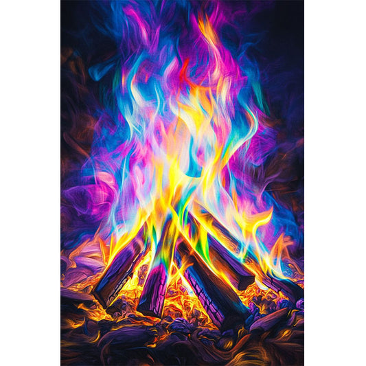 Dream Fire - Full Round Drill Diamond Painting 40*60CM