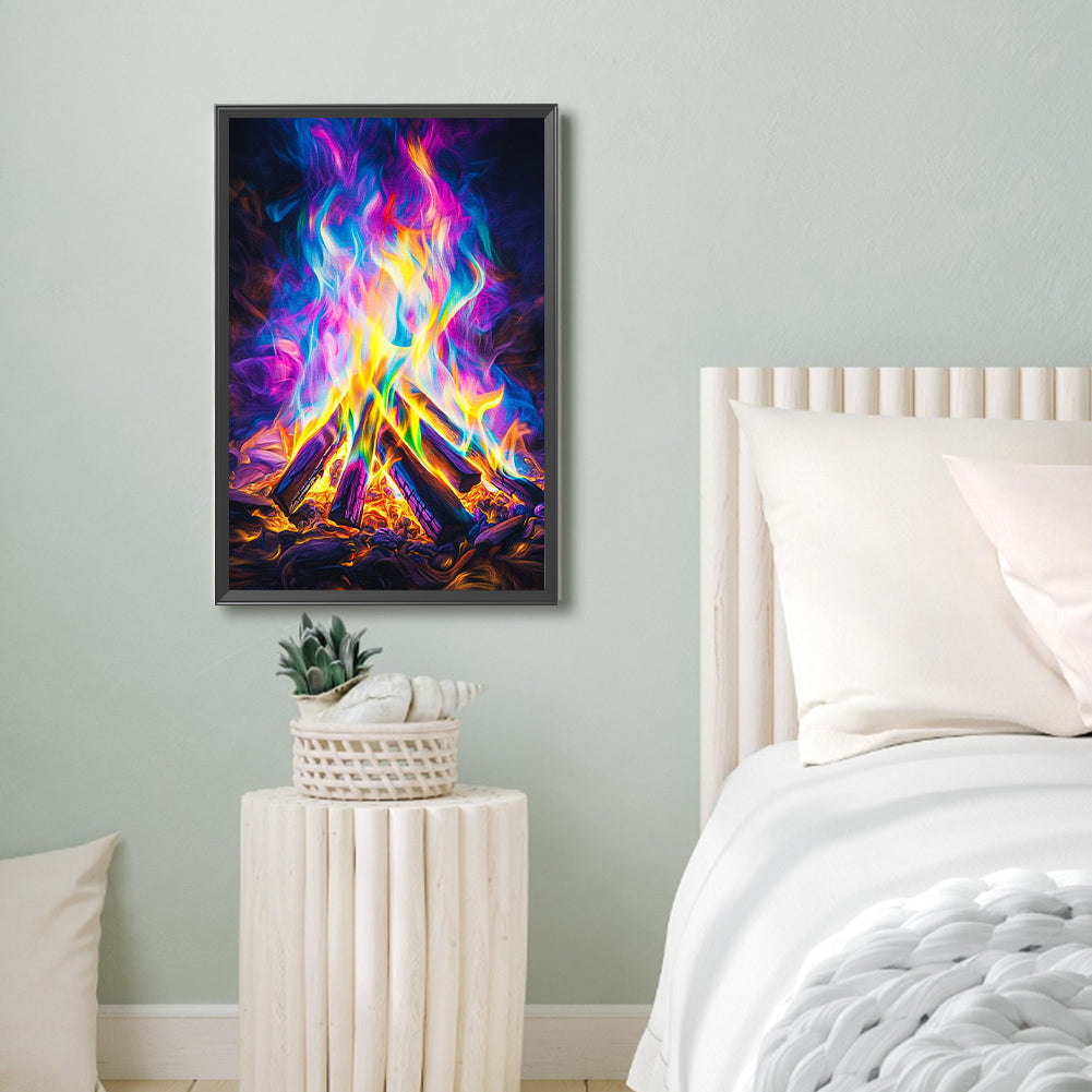 Dream Fire - Full Round Drill Diamond Painting 40*60CM