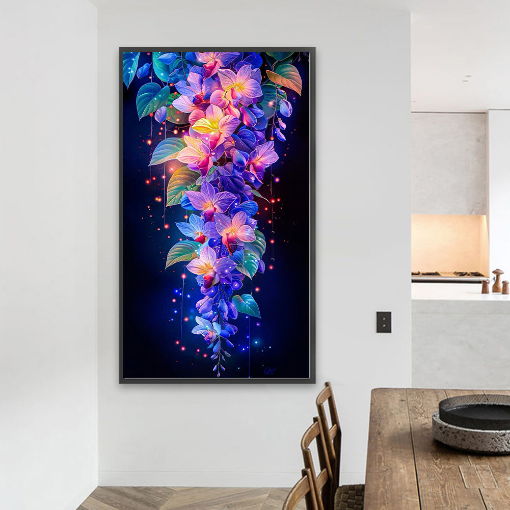 Flower - Full Round Drill Diamond Painting 40*70CM
