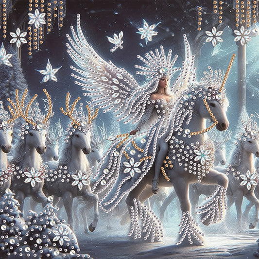 Angel Fairy - Special Shaped Drill Diamond Painting 30*30CM