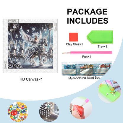 Angel Fairy - Special Shaped Drill Diamond Painting 30*30CM