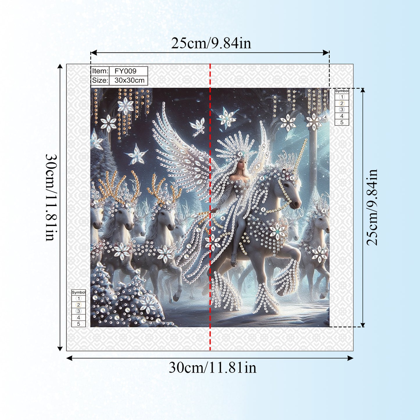 Angel Fairy - Special Shaped Drill Diamond Painting 30*30CM