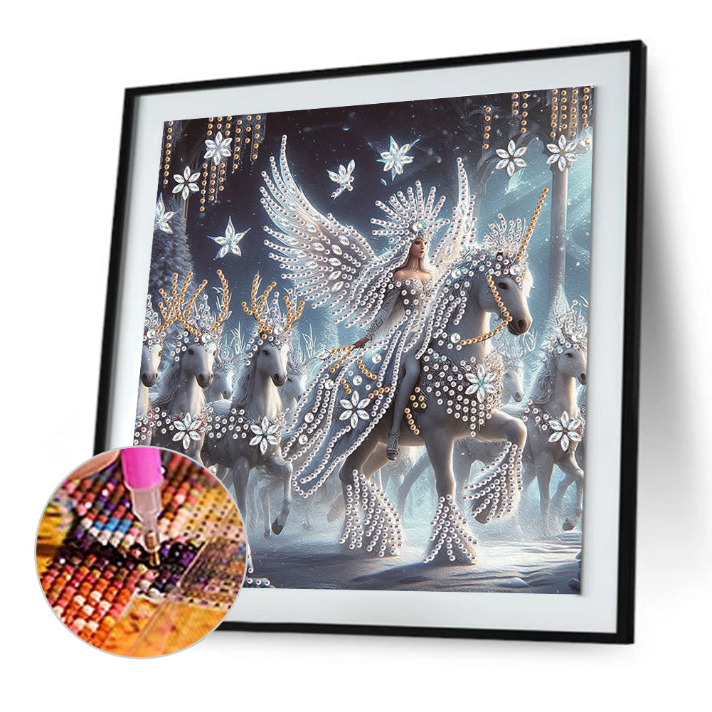 Angel Fairy - Special Shaped Drill Diamond Painting 30*30CM